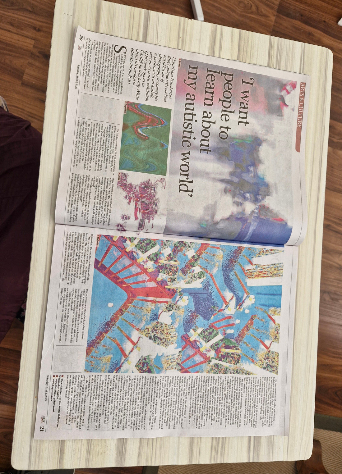 I made it in the Western Mail!